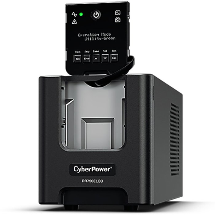 CyberPower PR750ELCD 750VA 675W Onda Sinusoidal Pura CyberPower PR750ELCD 750VA 675W Onda Sinusoidal Pura